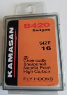 KAMASAN B420 FLY HOOKS SIZE 16